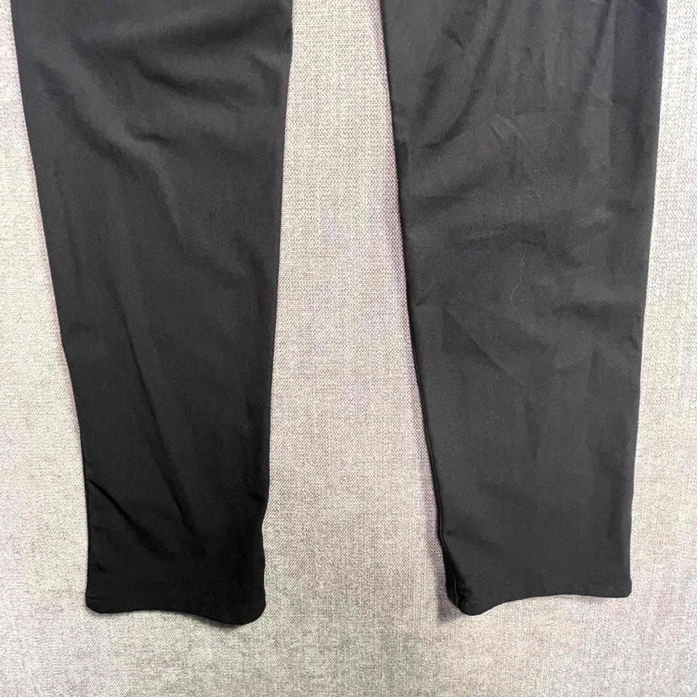 Levis 511 Strauss Slim Tech Pants Mens 30x32 Black Straight Leg Logo Pocket
